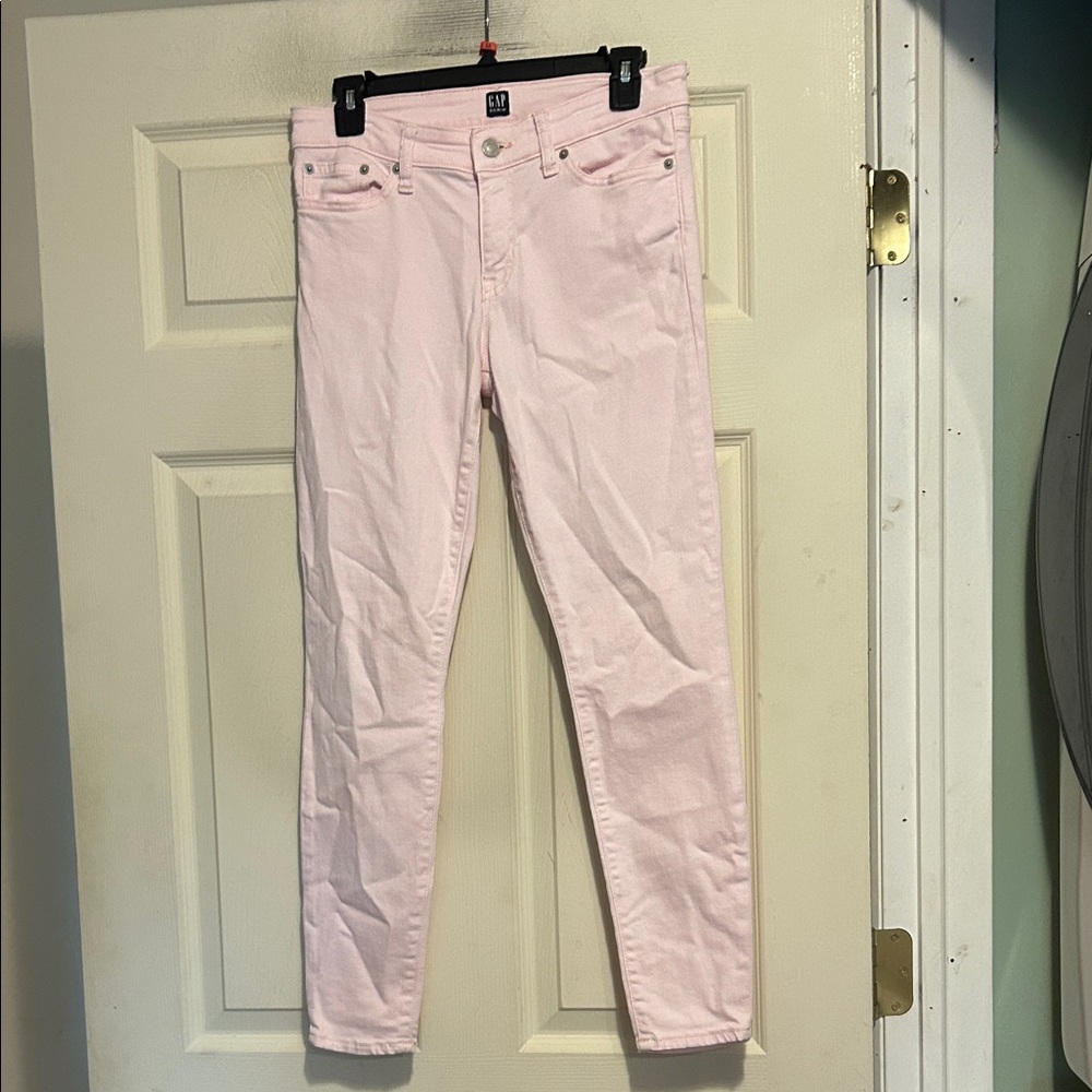 Gap Denim Pink Leggings Size 27